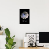 宇宙、システ太陽のム、矮星セレス ポスター (ホームオフィス)