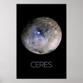 宇宙、システ太陽のム、矮星セレス ポスター (正面)