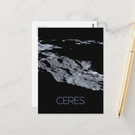 宇宙、システ太陽のム、矮星セレス ポストカード
