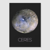 宇宙、システ太陽のム、矮星セレス マグネット招待状 (正面)