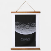 宇宙、システ太陽のム、矮星セレス 吊り下げ型タペストリー (正面)