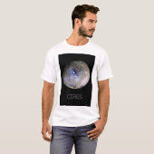 宇宙、システ太陽のム、矮星セレス Tシャツ (正面フル)
