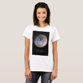 宇宙、システ太陽のム、矮星セレス Tシャツ (正面フル)