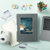 宇宙、システ太陽のム、10年の好奇心 シール (iPadカバー)