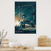 宇宙、システ太陽のム、10年の好奇心 ポスター (キッチン)