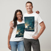 宇宙、システ太陽のム、10年の好奇心 Tシャツ (ユニセックス)