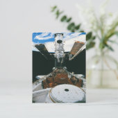 宇宙・シャトルの宇宙飛行士 ポストカード (スタンド正面)