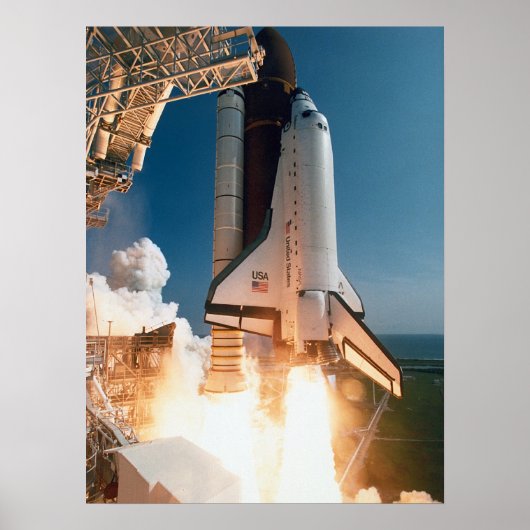 宇宙・シャトル・エンデバーの立ち上げ(STS-47) ポスター (正面)