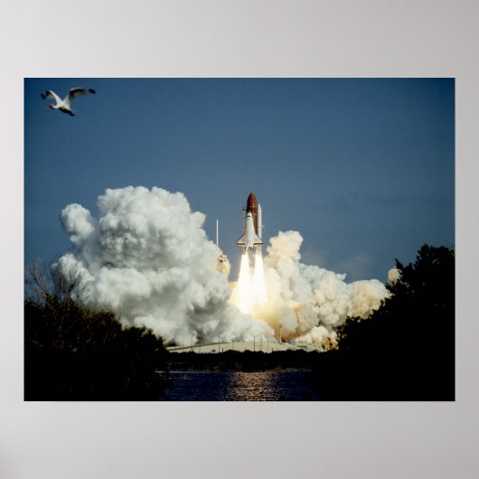 宇宙・シャトル・エンデバーの立ち上げ(STS-47) ポスター (正面)