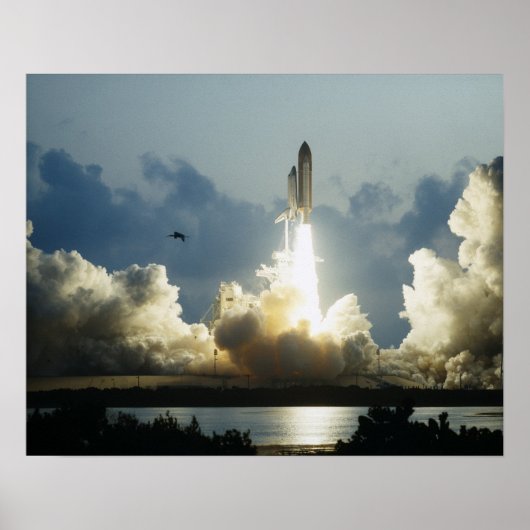 宇宙・シャトル・エンデバーの立ち上げ(STS-49) ポスター (正面)