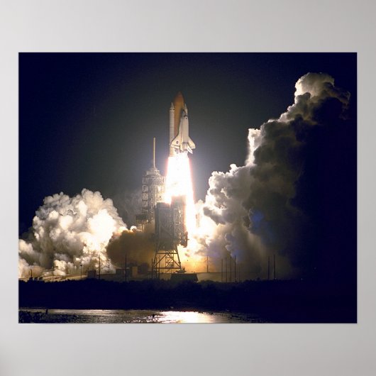 宇宙・シャトル・エンデバーの立ち上げ(STS-88) ポスター (正面)