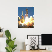 宇宙・シャトル・エンデバー(STS-100)の発売 ポスター (ホームオフィス)