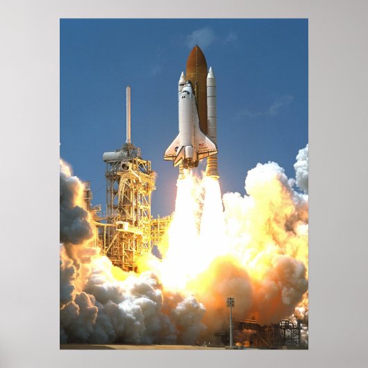 宇宙・シャトル・エンデバー(STS-100)の発売 ポスター (正面)