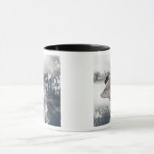 宇宙・シャトル・ディスカバリーの下面 マグカップ (中央)