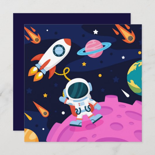 宇宙 シーズンカード (正面/裏面)