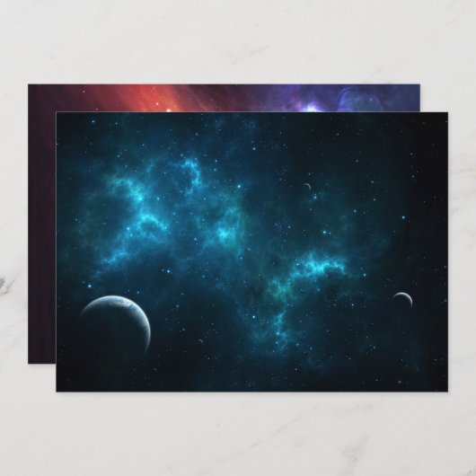 宇宙 シーズンカード (正面/裏面)