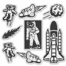 宇宙 シール