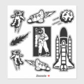 宇宙 シール (シート)