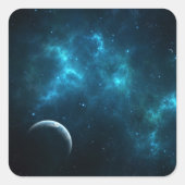 宇宙 スクエアシール (正面)