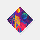 宇宙 スタンダードカクテルナプキン (角)