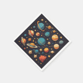 宇宙 スタンダードカクテルナプキン (角)