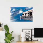 宇宙・ステーションの国際的アップグレード ポスター (ホームオフィス)