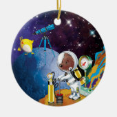 宇宙 セラミックオーナメント (正面)