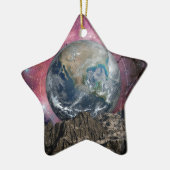 宇宙 セラミックオーナメント (左)