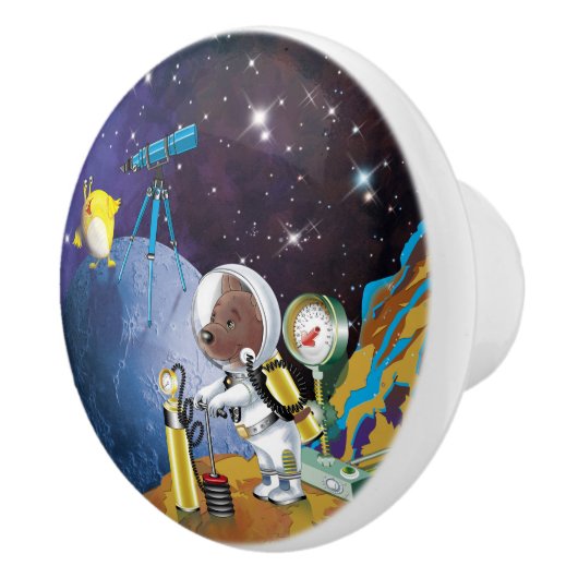 宇宙 セラミックノブ (右)