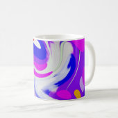 宇宙・タイムトラベルアート コーヒーマグカップ (正面右)