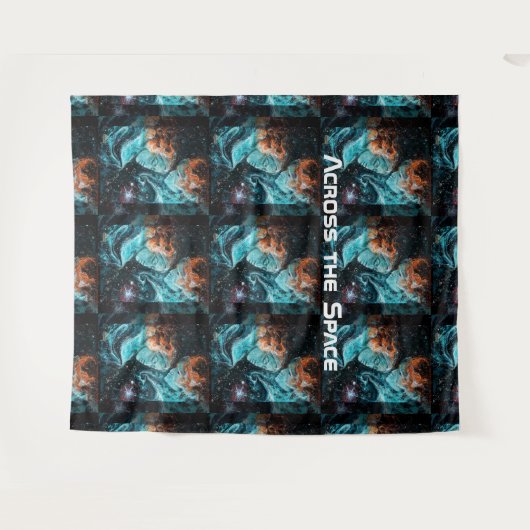 宇宙 タペストリー (正面(横))