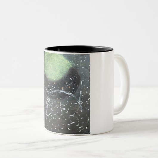 宇宙 ツートーンマグカップ (正面右)