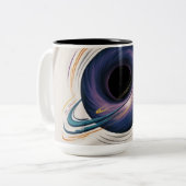 宇宙 ツートーンマグカップ (正面左)