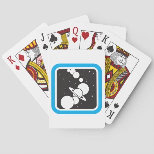 宇宙 トランプ (裏面)