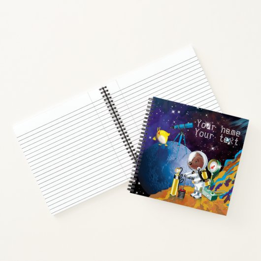 宇宙 ノートブック (内部)
