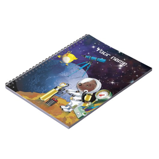 宇宙 ノートブック (左側)