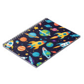 宇宙 ノートブック (左側)