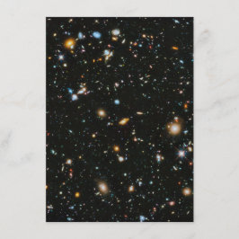 宇宙-ハッブルの超深い分野の星 招待状
