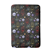 宇宙 バスマット (正面縦)