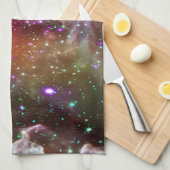 宇宙 – パクマンネブラ キッチンタオル (四つ折り)