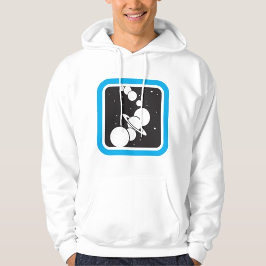 宇宙 パーカ (正面)