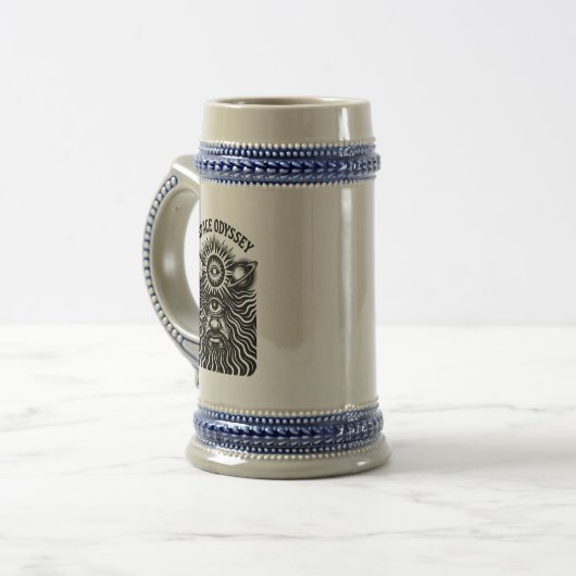 宇宙 ビールジョッキ (正面左)