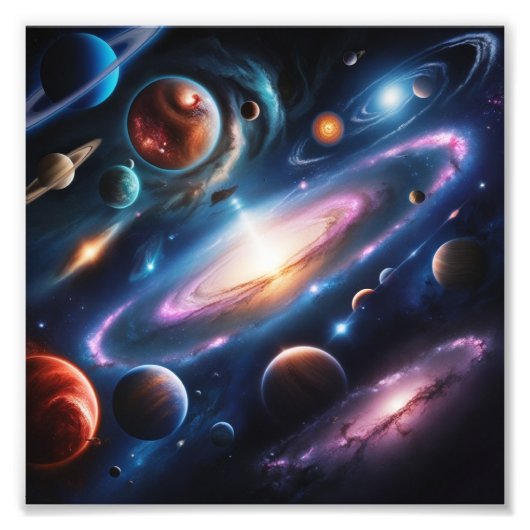 宇宙 フォトプリント            (正面)