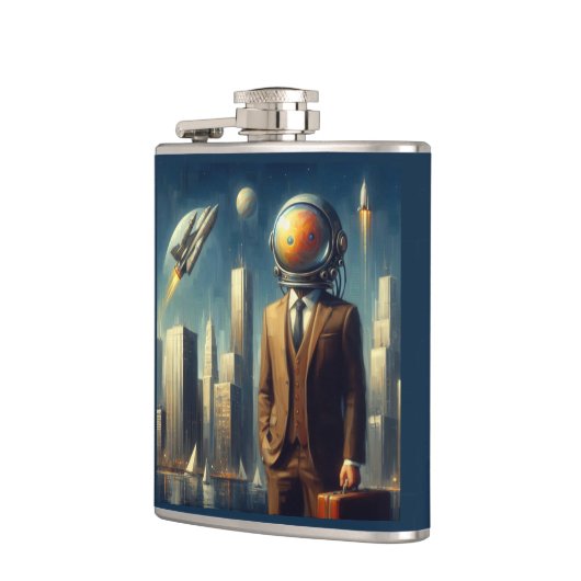 宇宙 フラスク (左)