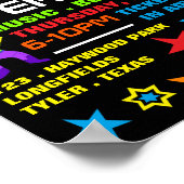 宇宙、プラネタリウムイベント広告ズ ポスター (角)