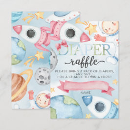 宇宙 プラネット ピンク ガール おむつくじ カード 挿入ページ