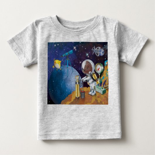 宇宙 ベビーTシャツ (正面)