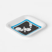 宇宙 ペーパープレート (傾斜あり)