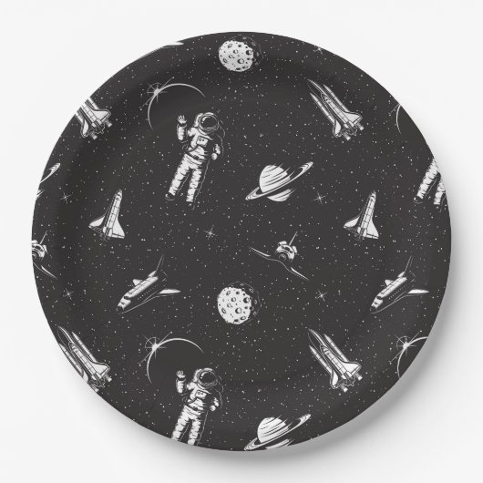 宇宙 ペーパープレート (正面)