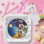 宇宙 ペーパープレート (パーティー)